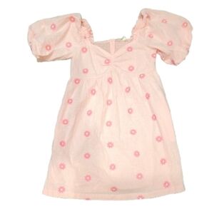 NWT Floral Babydoll Dress Sweetheart Neckline Puff Sleeve Sz M